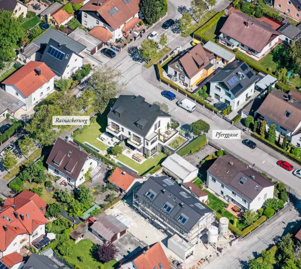Pferggasse 9 – Luftaufnahme