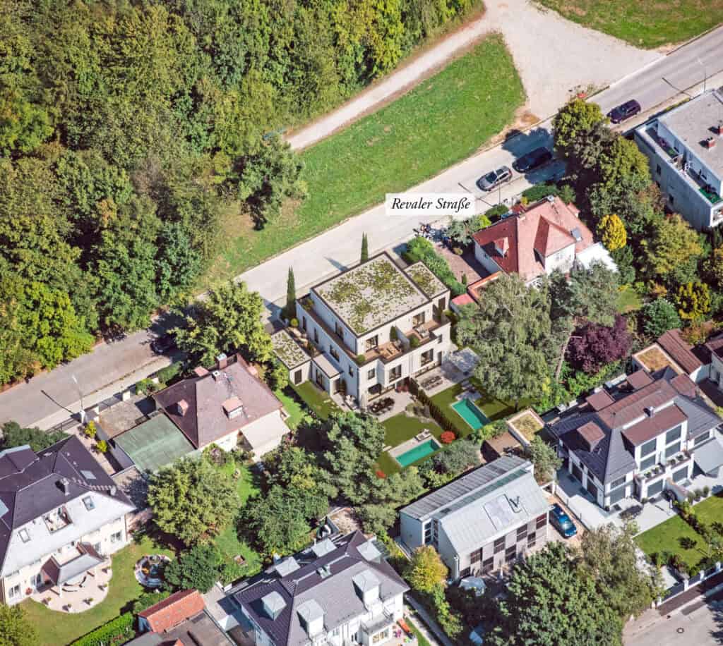 Revaler Straße 6 – Luftaufnahme