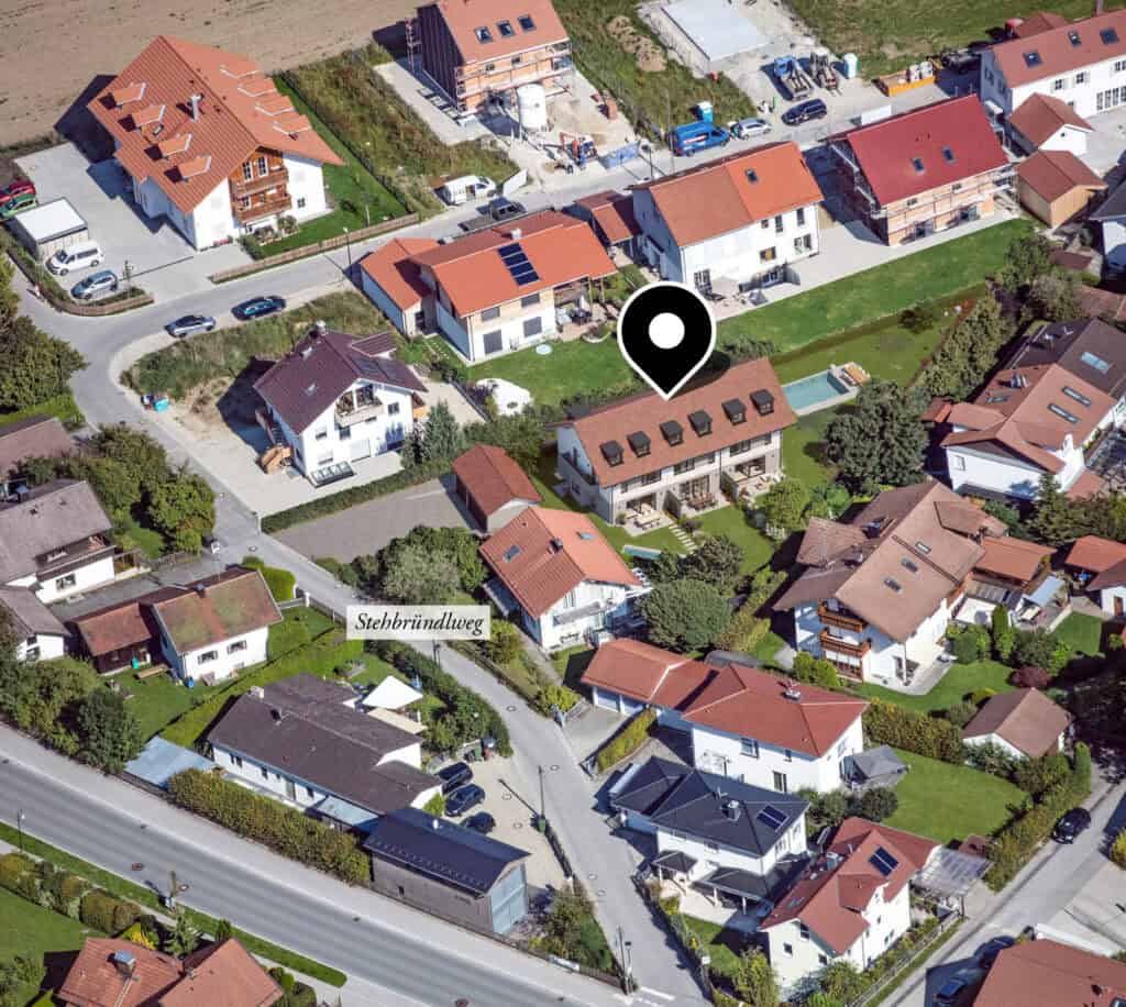 Stehbründlweg 10 – Luftaufnahme