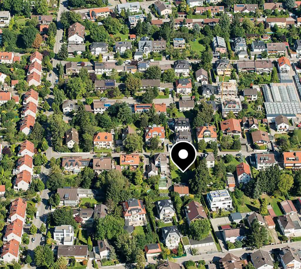 Zoppoter Straße 14a – Luftaufnahme
