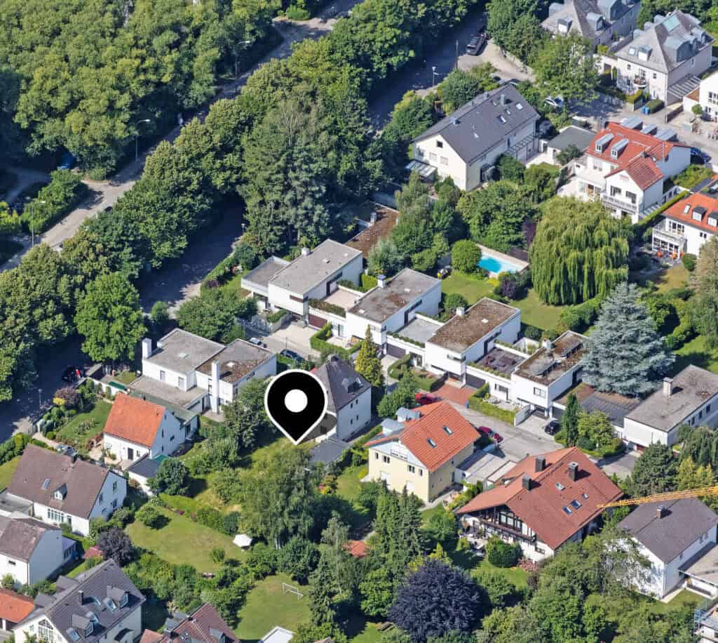 Kulmer Straße 4 – Luftaufnahme