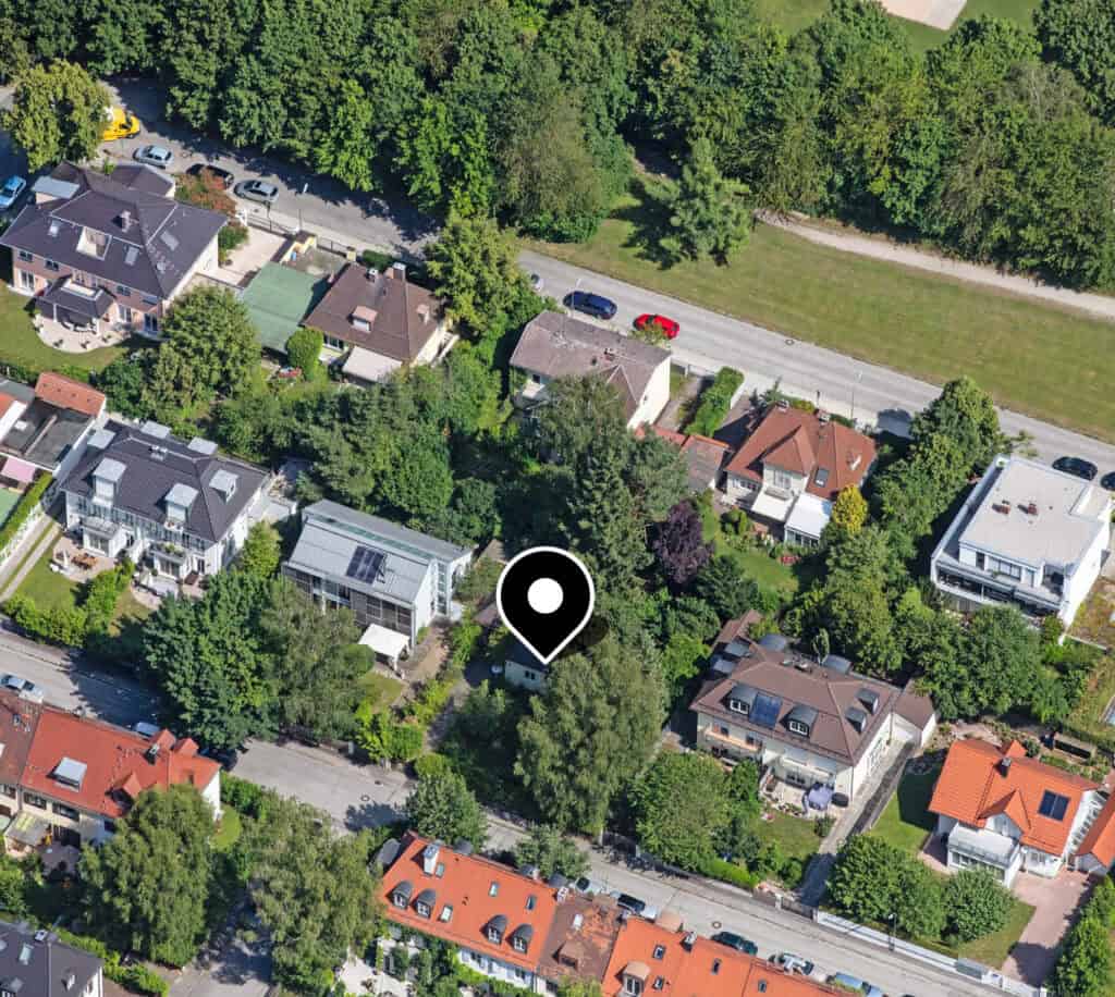 Oderstraße 7 – Luftaufnahme