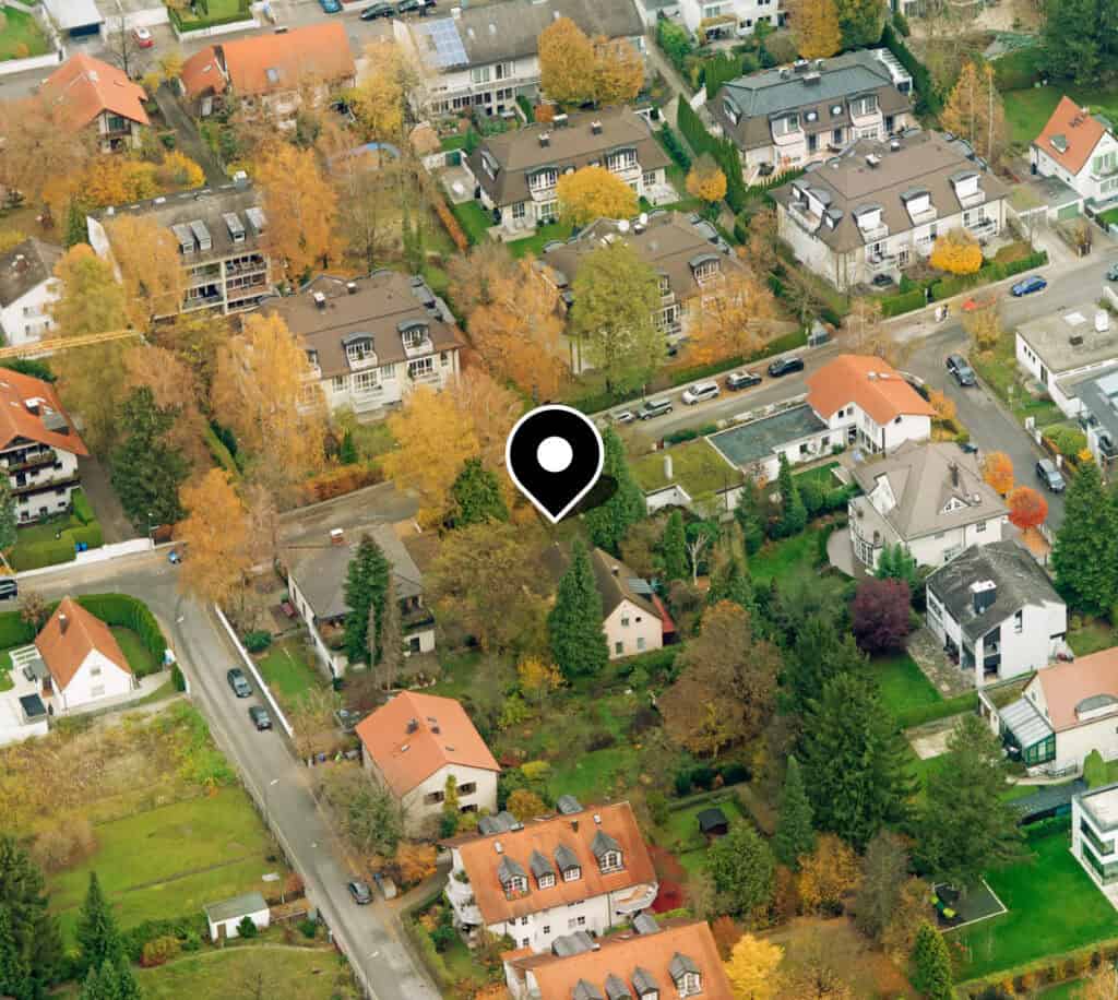 Stargarder Straße 12 – Luftaufnahme