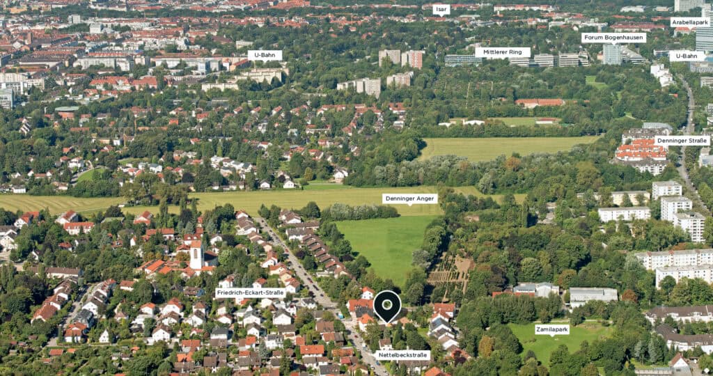 Nettelbeckstraße 51 – Luftaufnahme