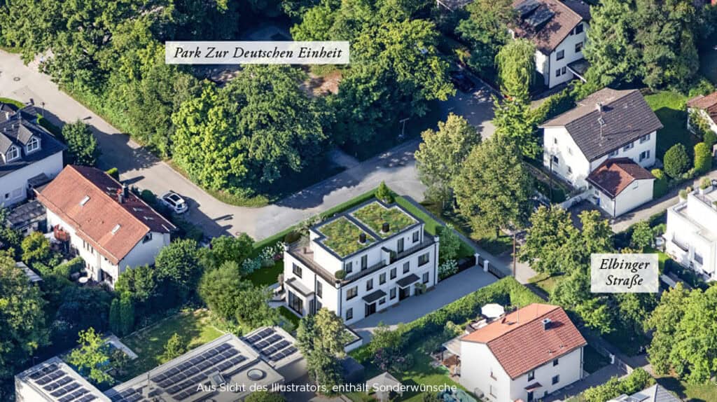 Elbinger Straße 2 – Luftaufnahme