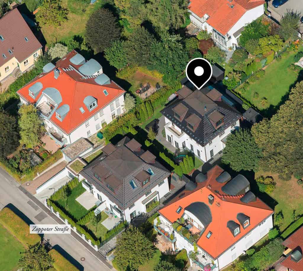 Zoppoter Straße 9B – Luftaufnahme